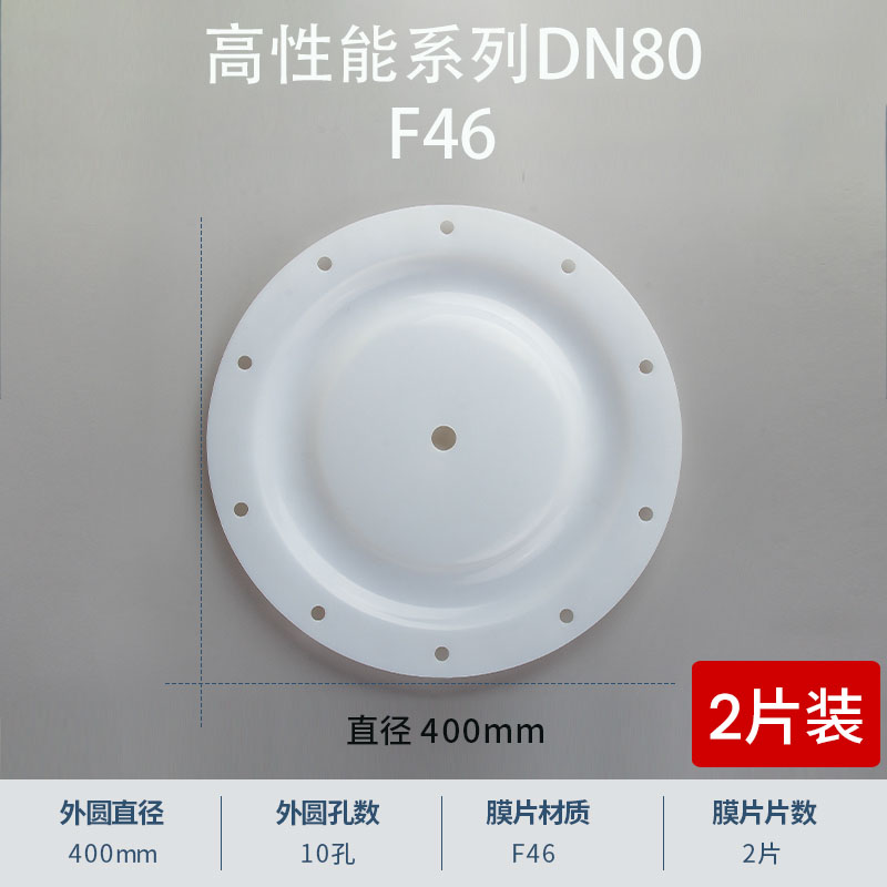 400mm 10孔特氟龍F(tuán)46膜片
