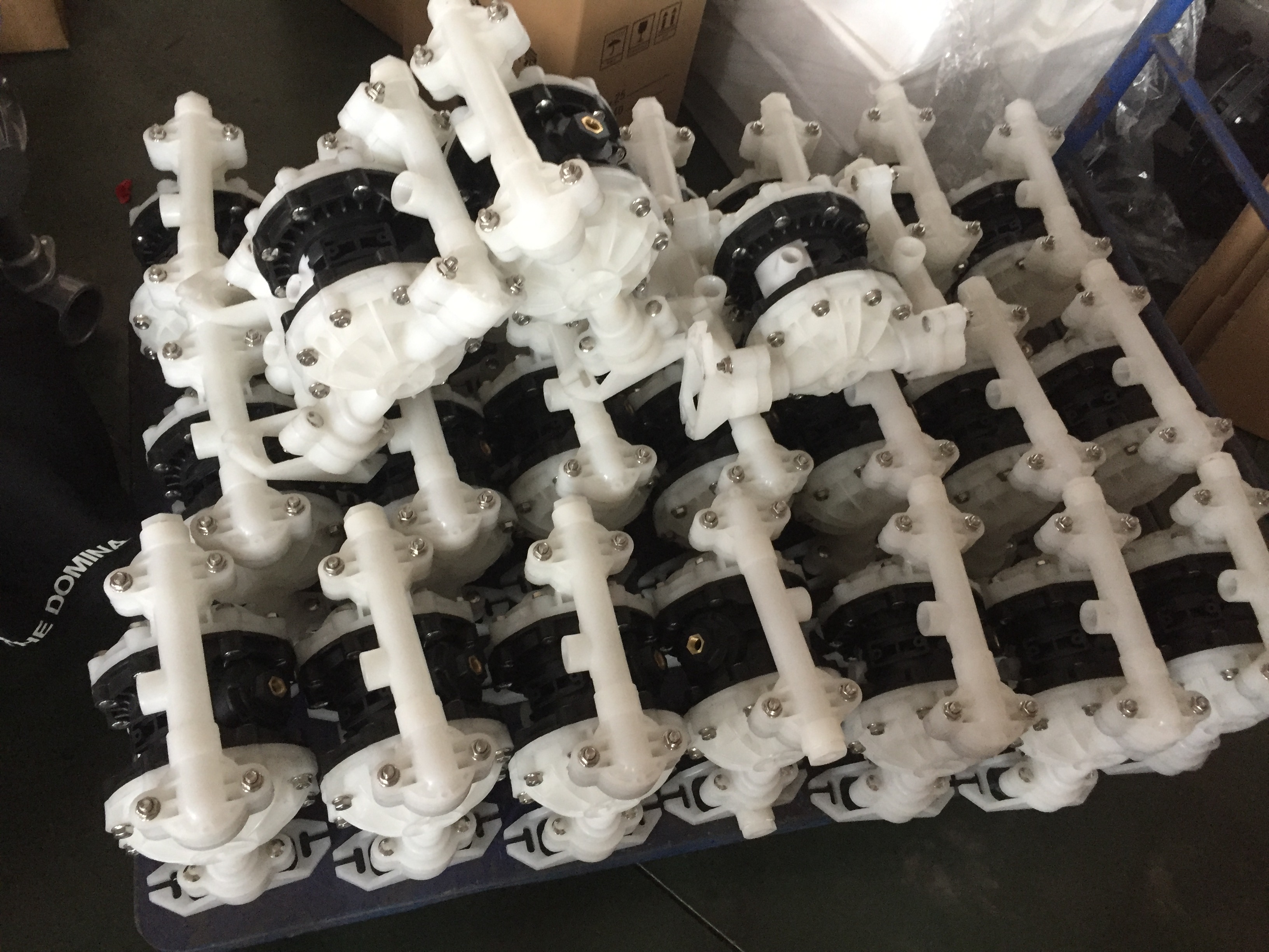 PP塑料QBK氣動隔膜尖